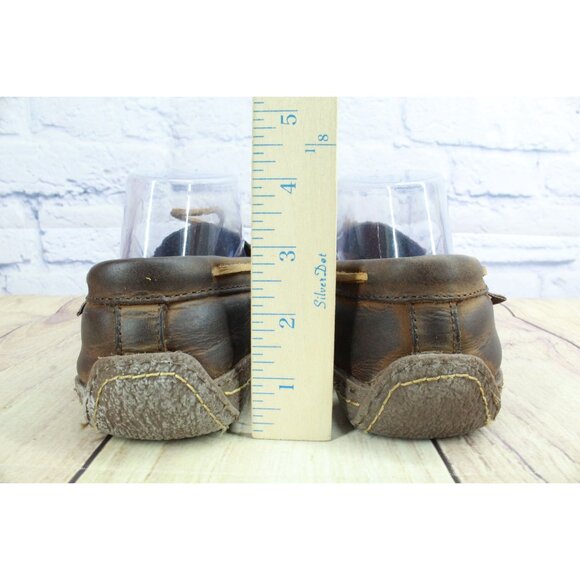 LL Bean Handsewn Slippers Flannel Lined Acorn Size 8 M - Picture 6 of 9